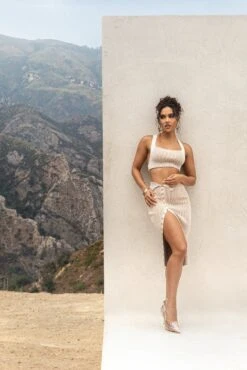 Taupe/White Jodie Ribbed Top 14 Taupe/White Jodie Ribbed Top -Lady Clothing Store 1 483848a7 9fc0 476b 83fb 53c898b195b0