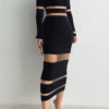 Noir The One Mock Neck Midi Dress -Lady Clothing Store 3 0cb826b5 f31e 4573 b095 33a6a39c5c43