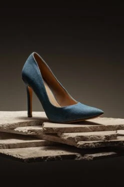 Denim Adrienne Pumps