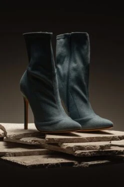 Denim Alter Ego Boots -Lady Clothing Store ACCESSORIES APR32023 SHOES 43ss