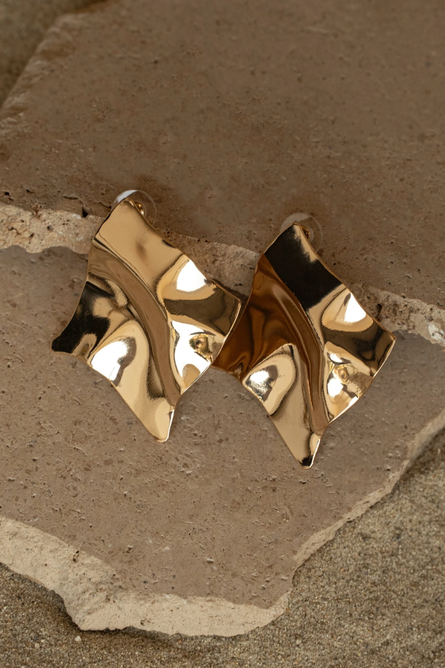 Gold Martina Earrings 4 Gold Martina Earrings - Image 2