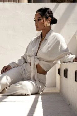 Stone Soho Front Tied Woven Top 23 Stone Soho Front Tied Woven Top -Lady Clothing Store CONTENTDAY APR192022 9