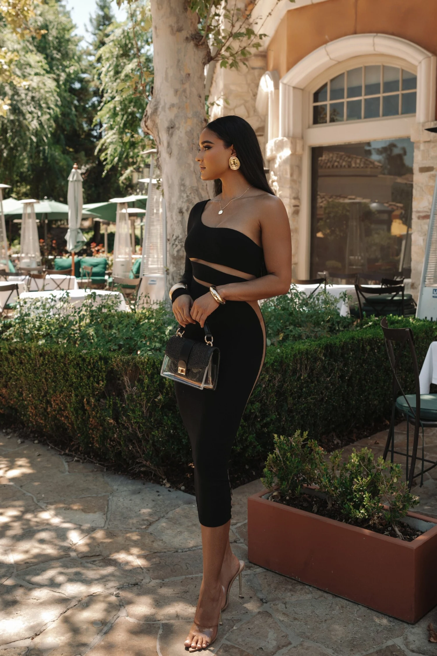 Noir Chase The Night One Shoulder Dress 14 Noir Chase The Night One Shoulder Dress - Image 12