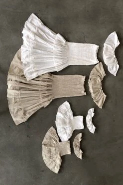 White Emily Ruffled Skirt Set -Lady Clothing Store EMILYSET 02 ac2f53f8 4c52 4162 adda a7dc8eac1d1e