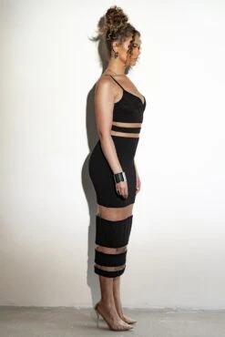 Noir Alysiha Midi Dress -Lady Clothing Store FORMATION2022 P1 22