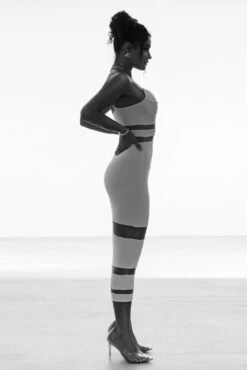 Ivory Alysiha Midi Dress -Lady Clothing Store FORMATIONGRID 9