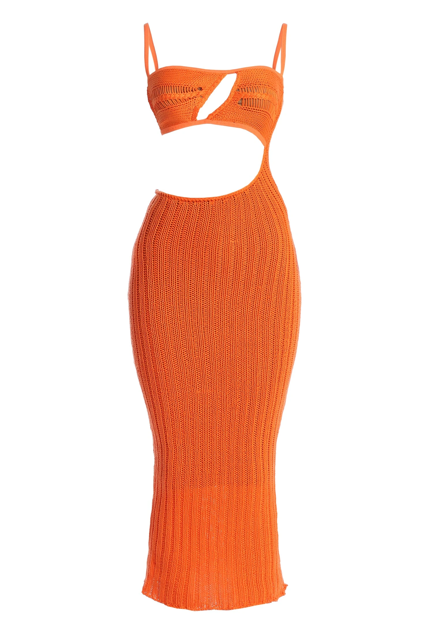 Orange Coastal Escape Dress 4 Orange Coastal Escape Dress - Image 2