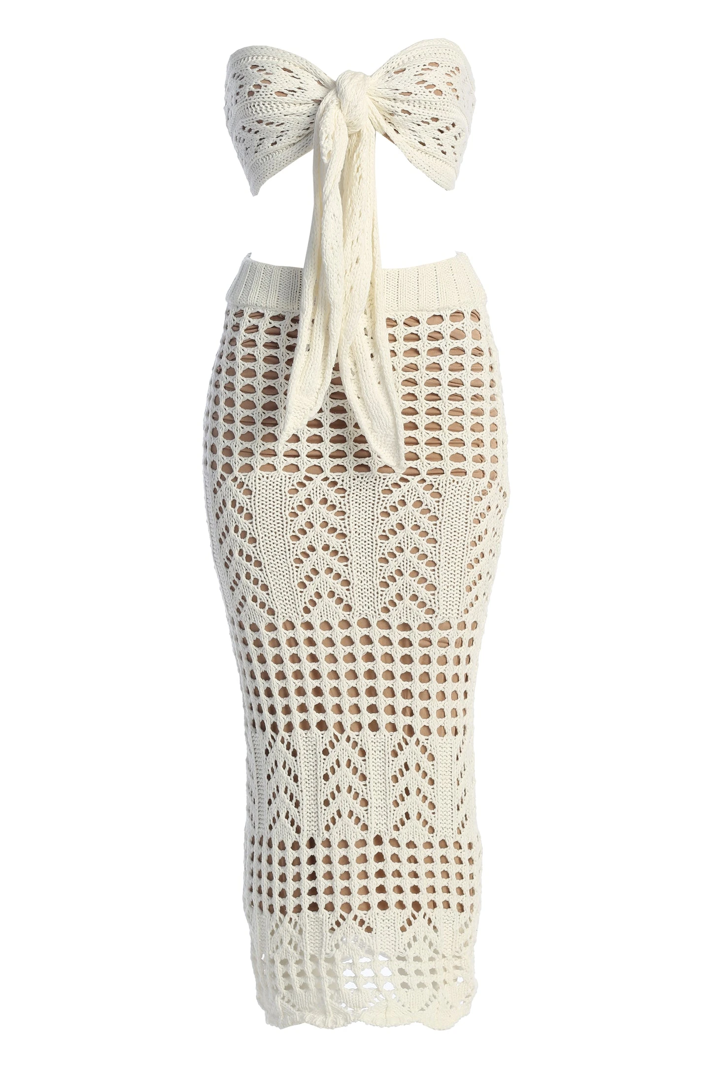 Ivory Caribbean Skies Skirt Set 4 Ivory Caribbean Skies Skirt Set - Image 2