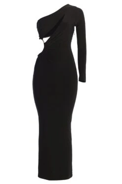 Noir Jorgia Keyhole Dress -Lady Clothing Store IMG 0136copy