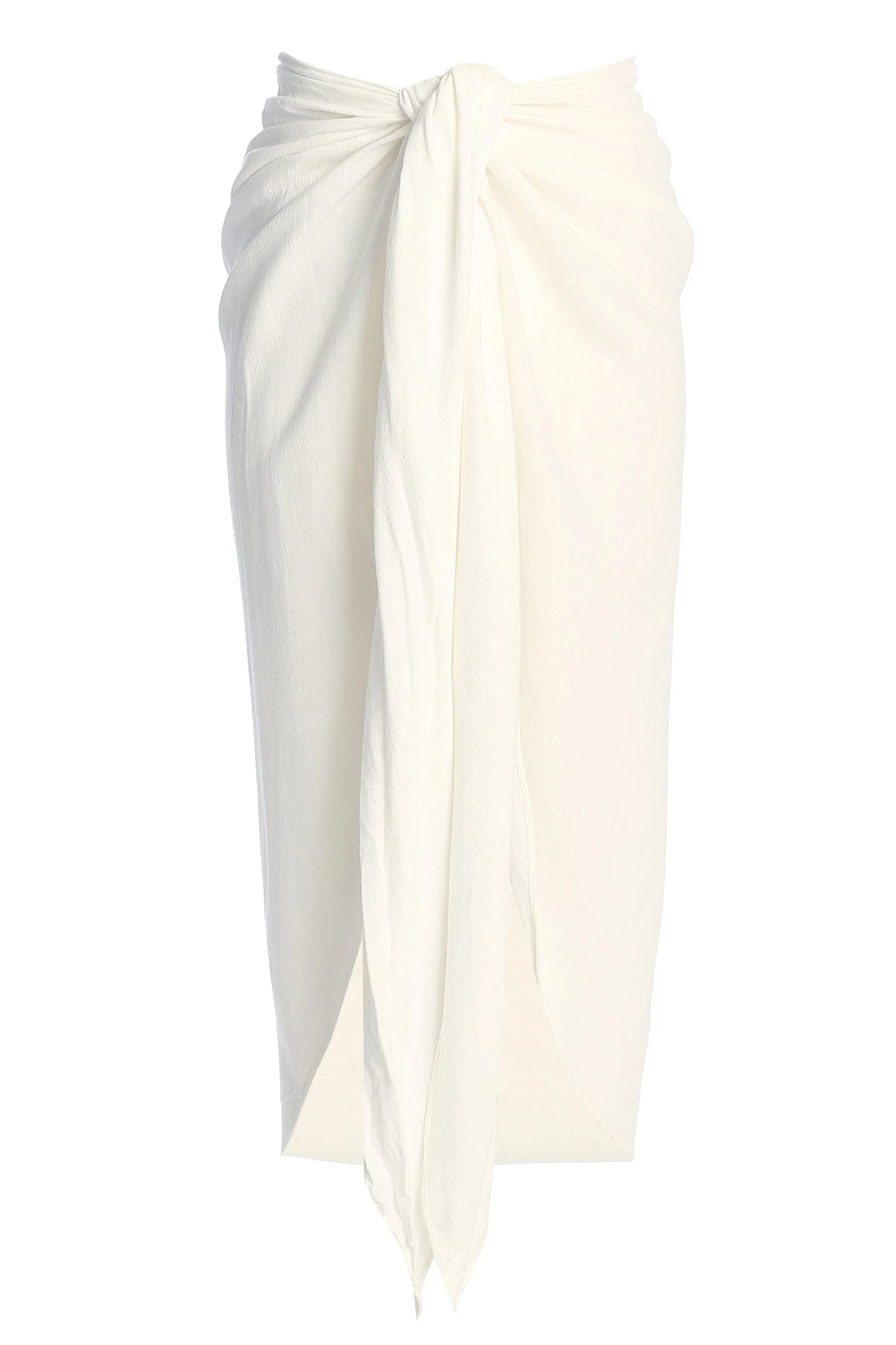 White Saylor Linen Sarong 5 White Saylor Linen Sarong - Image 3