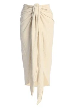 Natural Saylor Linen Sarong -Lady Clothing Store IMG 1458copy cd09fb7b 57c8 4085 8ad0 dc7ee345b295