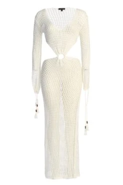 White Summer Daze Crochet Maxi Dress -Lady Clothing Store IMG 1482copy