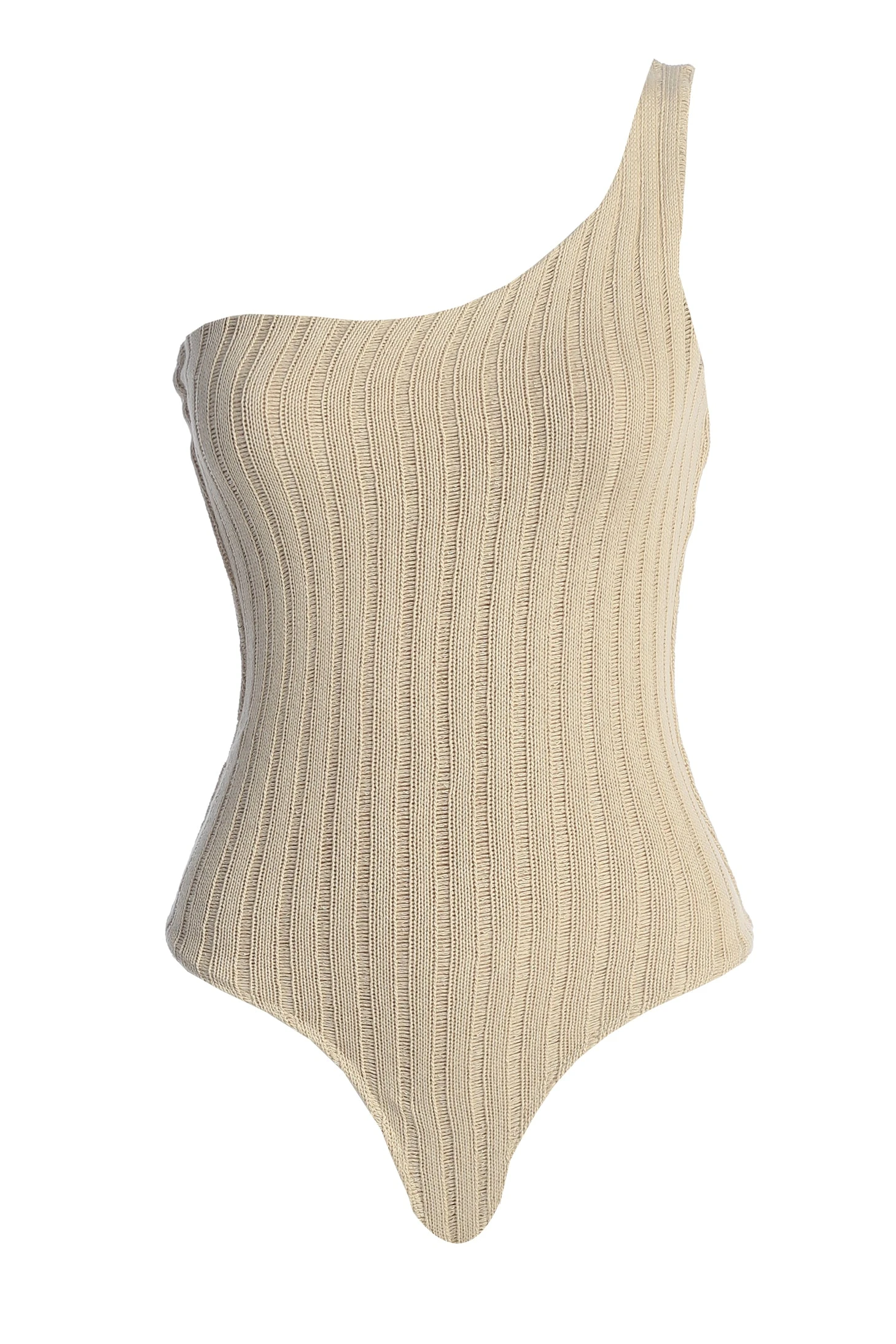 Natural Malibu Nights One Shoulder Bodysuit 5 Natural Malibu Nights One Shoulder Bodysuit - Image 3