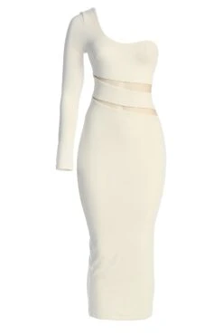 Ivory Chase The Night One Shoulder Dress -Lady Clothing Store IMG 3656copy