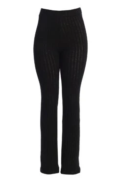 Black Better Together Ribbed Pants -Lady Clothing Store IMG 3667copy