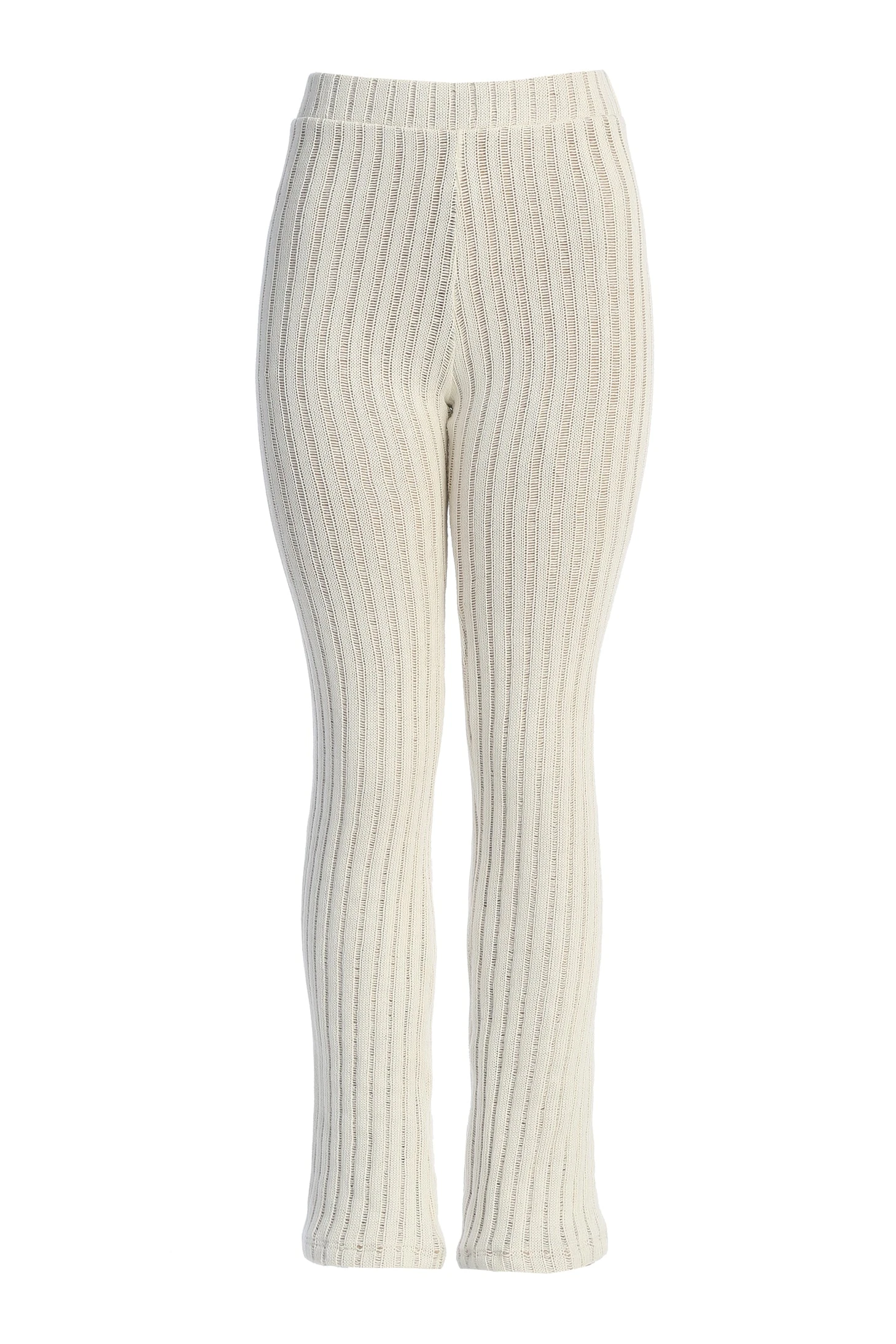 White Better Together Ribbed Pants 6 White Better Together Ribbed Pants - Image 4