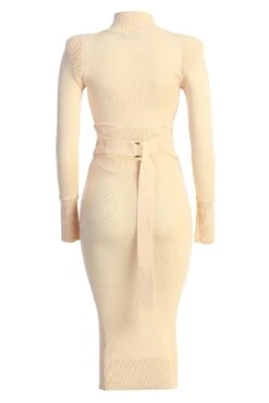 Cream Under Your Spell Dress -Lady Clothing Store IMG 4213