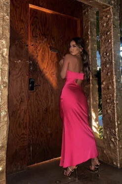 Pink Maurine Cutout Dress 19 Pink Maurine Cutout Dress -Lady Clothing Store IMG 5477