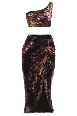 Purple/Brown Wild At Heart Skirt 11 Purple/Brown Wild At Heart Skirt -Lady Clothing Store IMG 5582copy