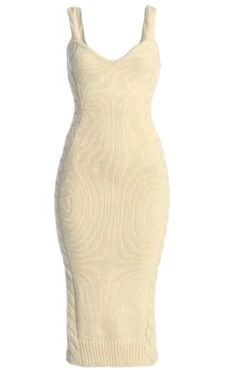 Ivory Daria Sweater Knit Dress -Lady Clothing Store IMG 7521