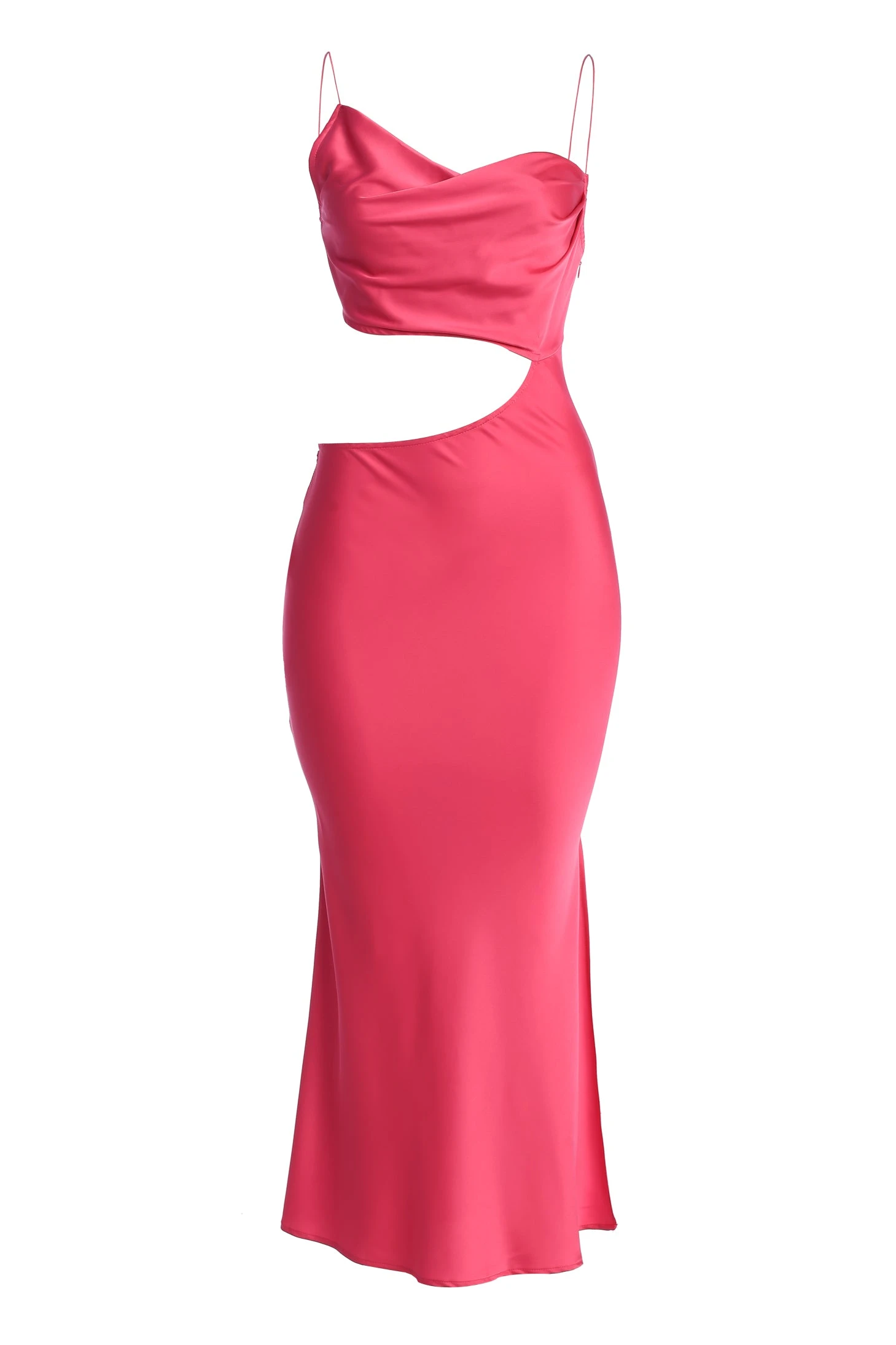 Pink Maurine Cutout Dress 4 Pink Maurine Cutout Dress - Image 2