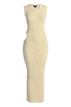 Ivory Opposites Attract Midi Dress -Lady Clothing Store IMG 7570copy