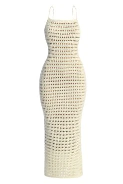 White Palmas Crochet Maxi Dress 24 White Palmas Crochet Maxi Dress -Lady Clothing Store IMG 7653copy