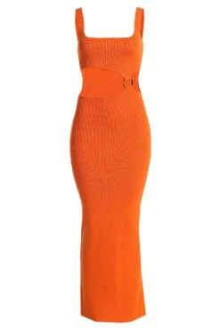 Orange Time After Time Dress -Lady Clothing Store IMG 7662copy