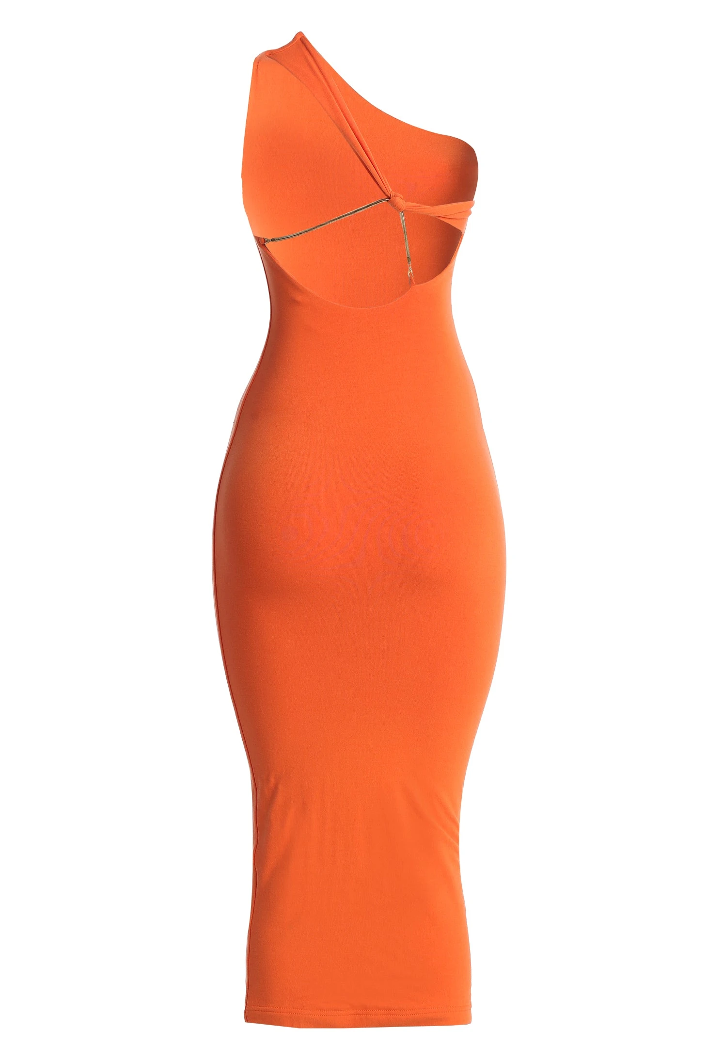 Orange Meara One Shoulder Dress 14 Orange Meara One Shoulder Dress - Image 12