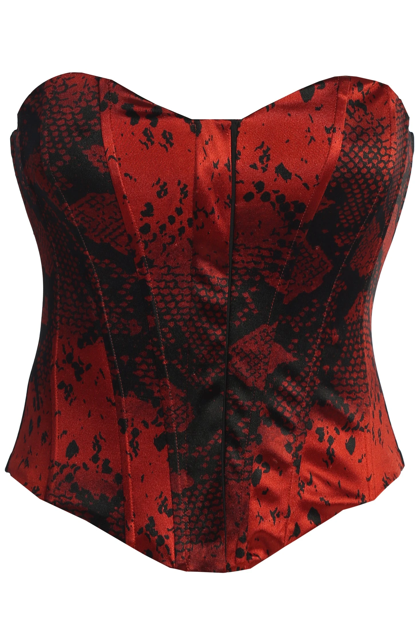 Red Stay The Night Corset 4 Red Stay The Night Corset - Image 2