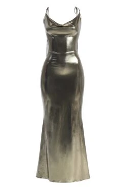 Light Gold Heart Of Gold Maxi Dress -Lady Clothing Store IMG 8329copy