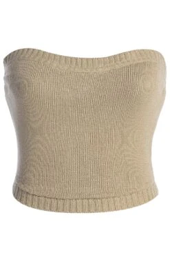 Beige Stay In Touch Bustier 12 Beige Stay In Touch Bustier -Lady Clothing Store IMG 9420copy