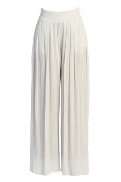 White After Sunset Pleated Pants -Lady Clothing Store IMG 9459copy