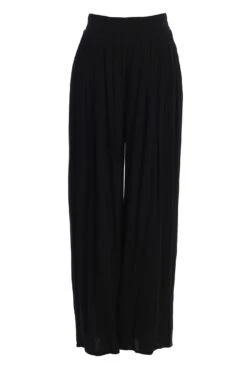 Black After Sunset Pleated Pants -Lady Clothing Store IMG 9461copy