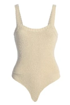 Buttercream At Ease Tank Bodysuit -Lady Clothing Store IMG 9680copy