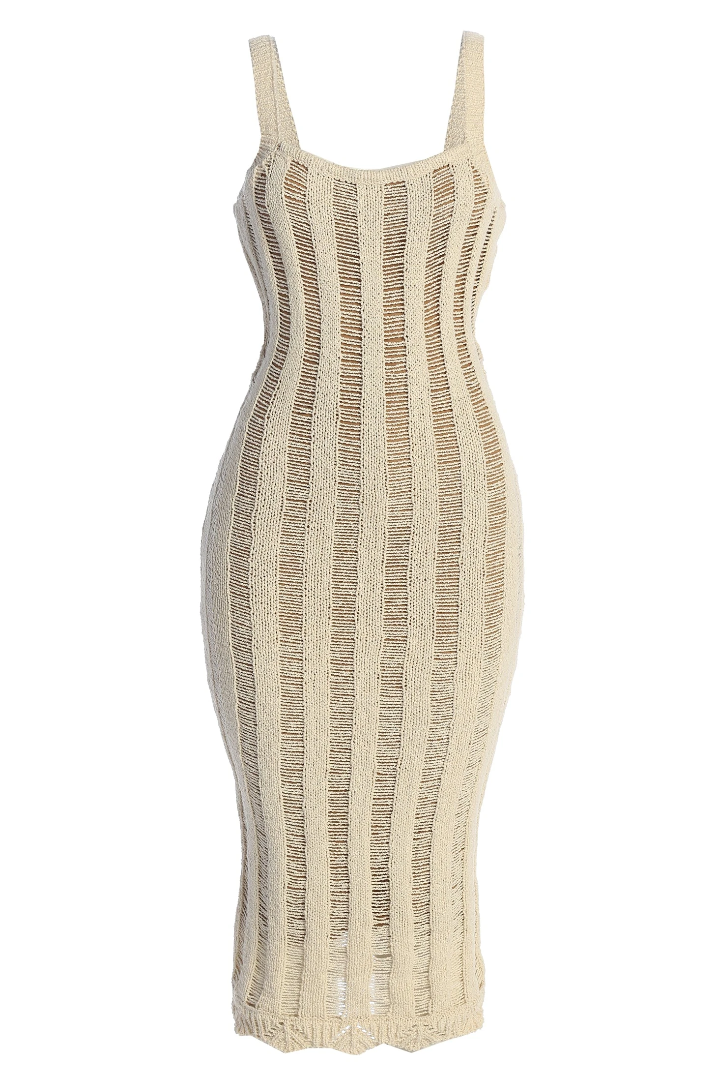 Buttercream Fine Knit Midi Dress 5 Buttercream Fine Knit Midi Dress - Image 3