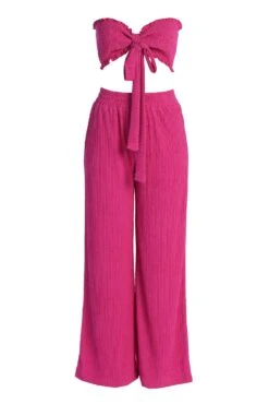 Pink Odessa Smocked Pant Set -Lady Clothing Store IMG 9758copy