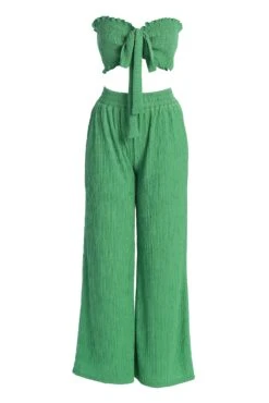 Green Odessa Smocked Pant Set -Lady Clothing Store IMG 9759copy