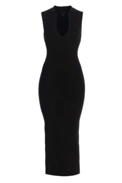 Black Never Better Midi Dress -Lady Clothing Store IMG 9792copy