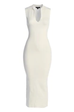 White Never Better Midi Dress -Lady Clothing Store IMG 9796copy