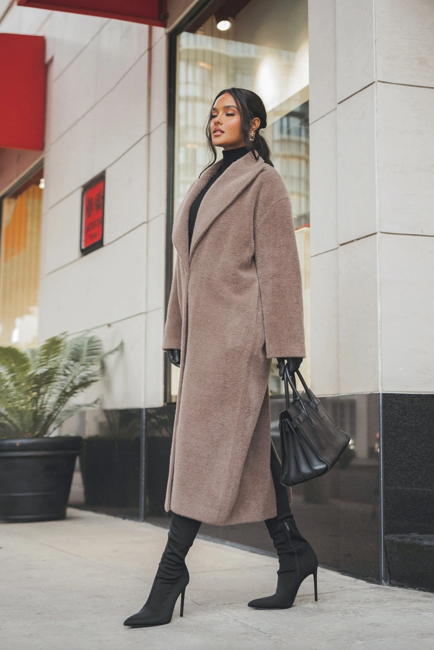 Acorn Chelsie Longline Coat 18 Acorn Chelsie Longline Coat - Image 16