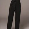 Black Safiya Wide Leg Pants -Lady Clothing Store JAN262021 39