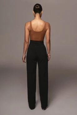 Black Safiya Wide Leg Pants -Lady Clothing Store JAN262021 41