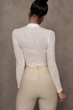 White Kimber High Neck Bodysuit -Lady Clothing Store JLUXLABEL2024 08fe84ca 1473 4ad5 a437 b647df284072
