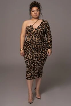 Leopard Rule Breaker Dress -Lady Clothing Store JLUXWOMAN2023 21