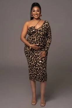 Leopard Rule Breaker Dress -Lady Clothing Store JLUXWOMAN2023 35