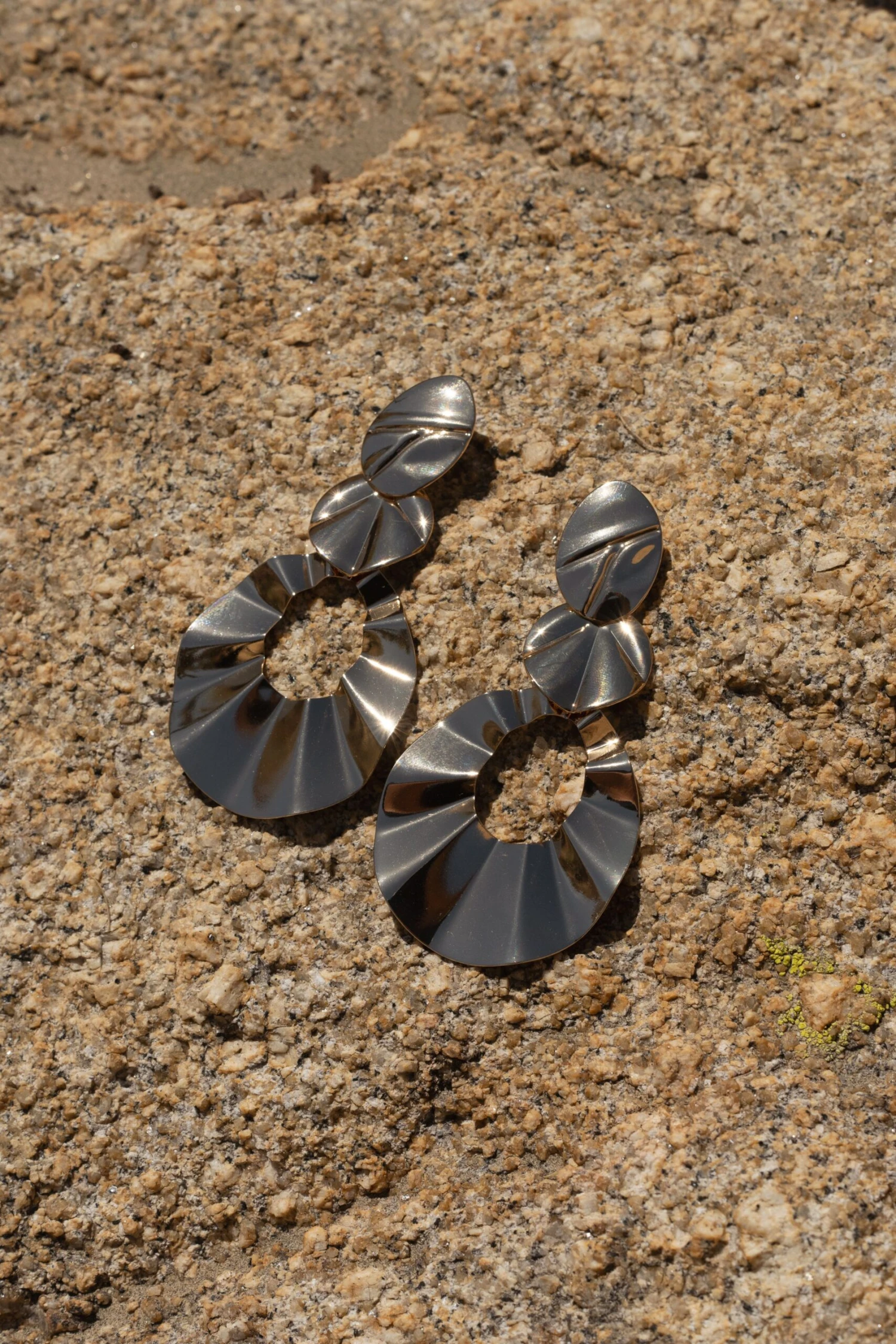 Gold Generation Dangle Earrings 3 Gold Generation Dangle Earrings