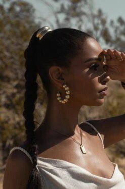 Gold Goddess Hair Tie