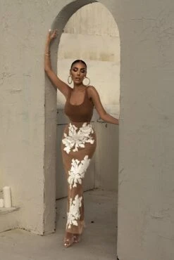 White Edena Embroidered Midi Skirt 30 White Edena Embroidered Midi Skirt -Lady Clothing Store LOVEISHERNAME 89