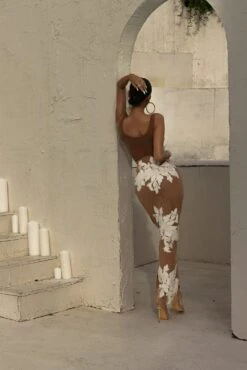 White Edena Embroidered Midi Skirt 36 White Edena Embroidered Midi Skirt -Lady Clothing Store LOVEISHERNAME 9